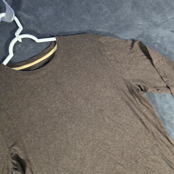Banana‎ Republic Fitted Crew Neck Long Sleeve Casual Shirt Size S - Picture 1 of 8